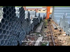 धमाके की सतह गैल्वेनाइज्ड स्टील ट्यूब EN39 गैस और पानी के लिए Q195